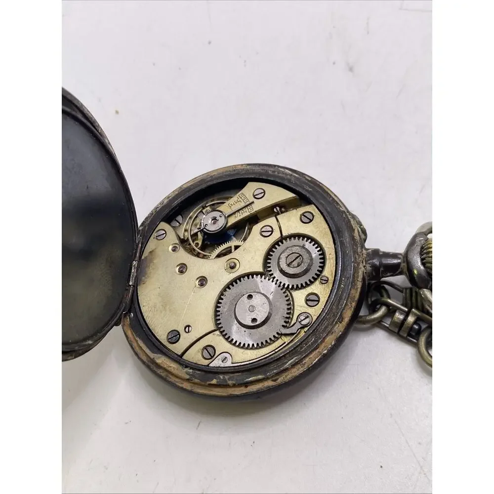 Antique Pocketwatch For Parts Repair Starts And Stops Vintage Antique Pocket Wat